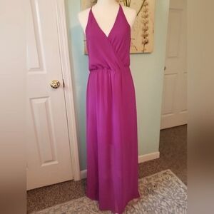 Gianni Bini fuchsia maxi dress